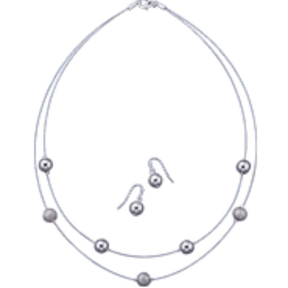 AVON PLACIDA NECKLACE & EARRING GIFT SET (NEW WITH TAG) - Picture 1 of 1